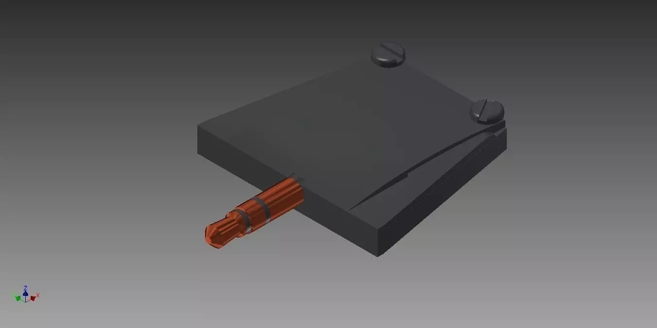 TRS Audio Jack Spare Free 3D print model_0