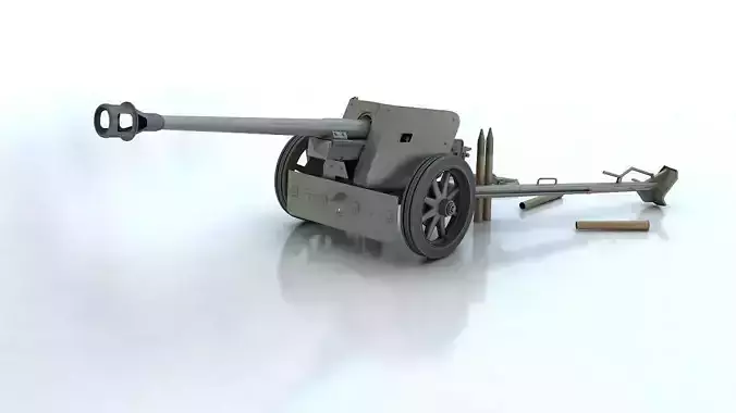 Pak 40 3D model