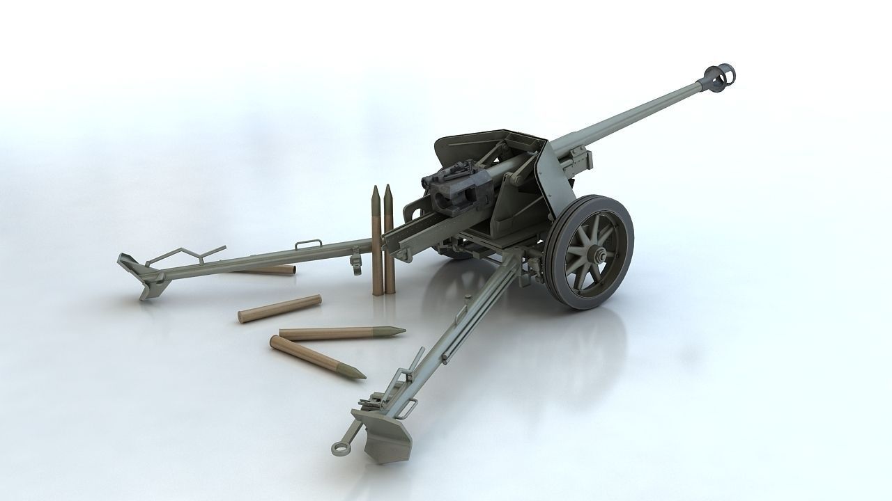 Pak 40 3D model_3