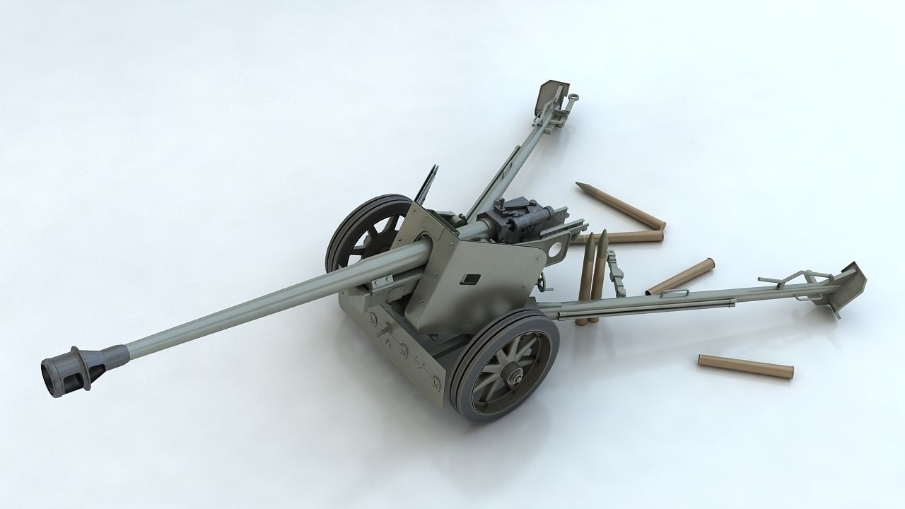 Pak 40 3D model_1