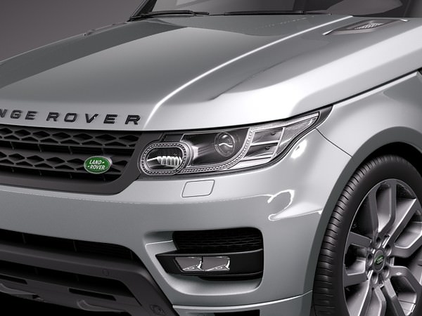Range Rover Sport 2014 3D model_2