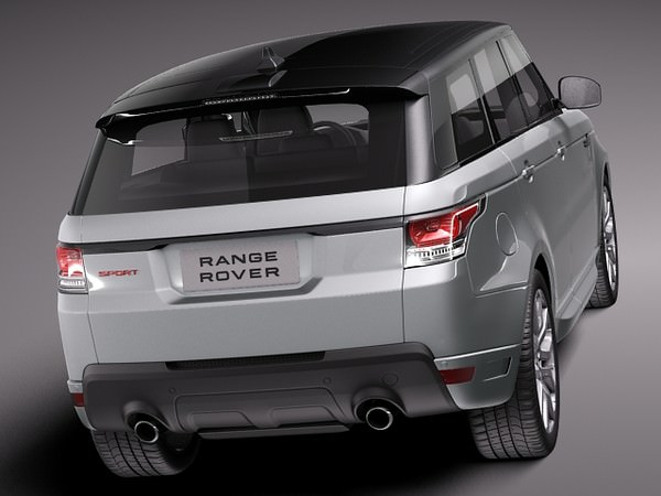 Range Rover Sport 2014 3D model_4