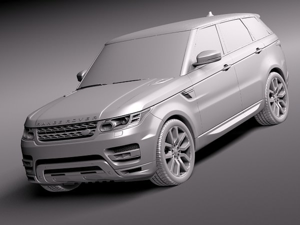 Range Rover Sport 2014 3D model_8