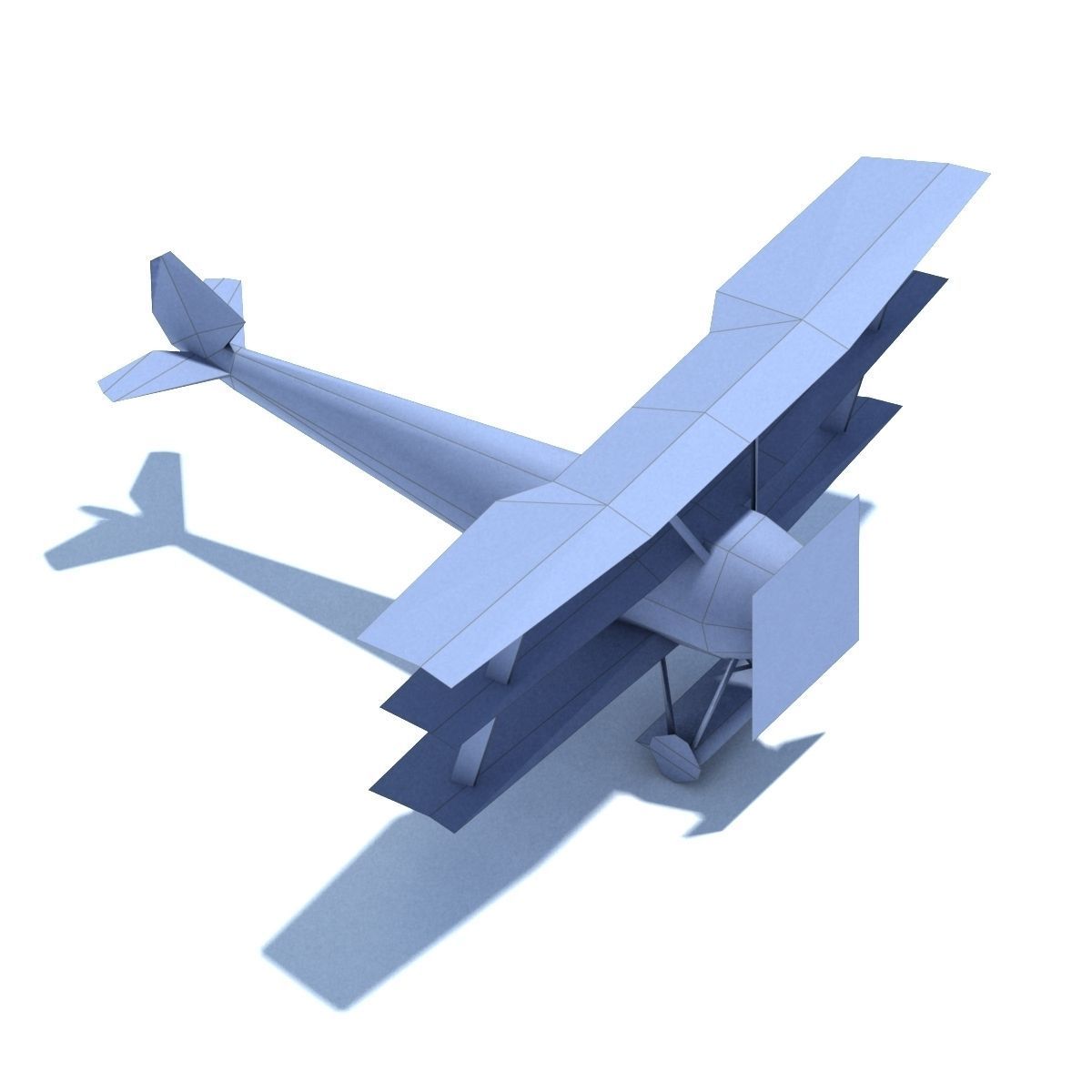 Air Plane Pack 9 Models With LODs Low-poly 3D model_5