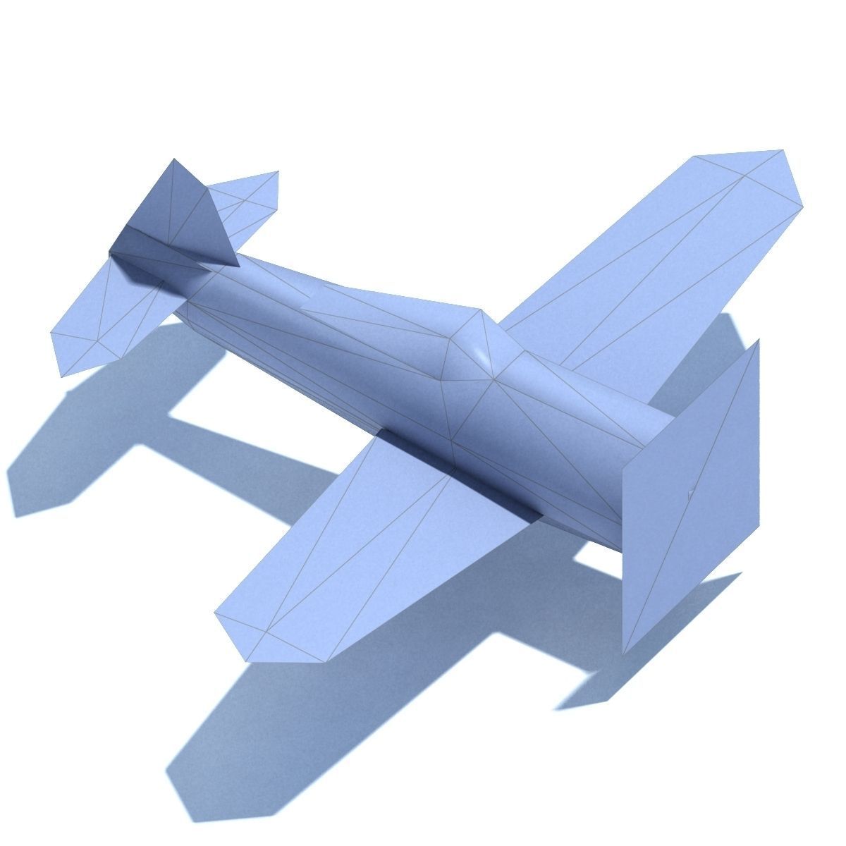 Air Plane Pack 9 Models With LODs Low-poly 3D model_20