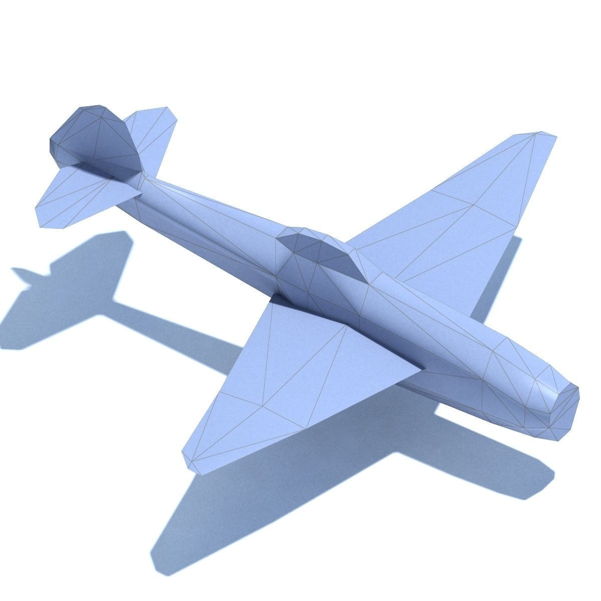 Air Plane Pack 9 Models With LODs Low-poly 3D model_29