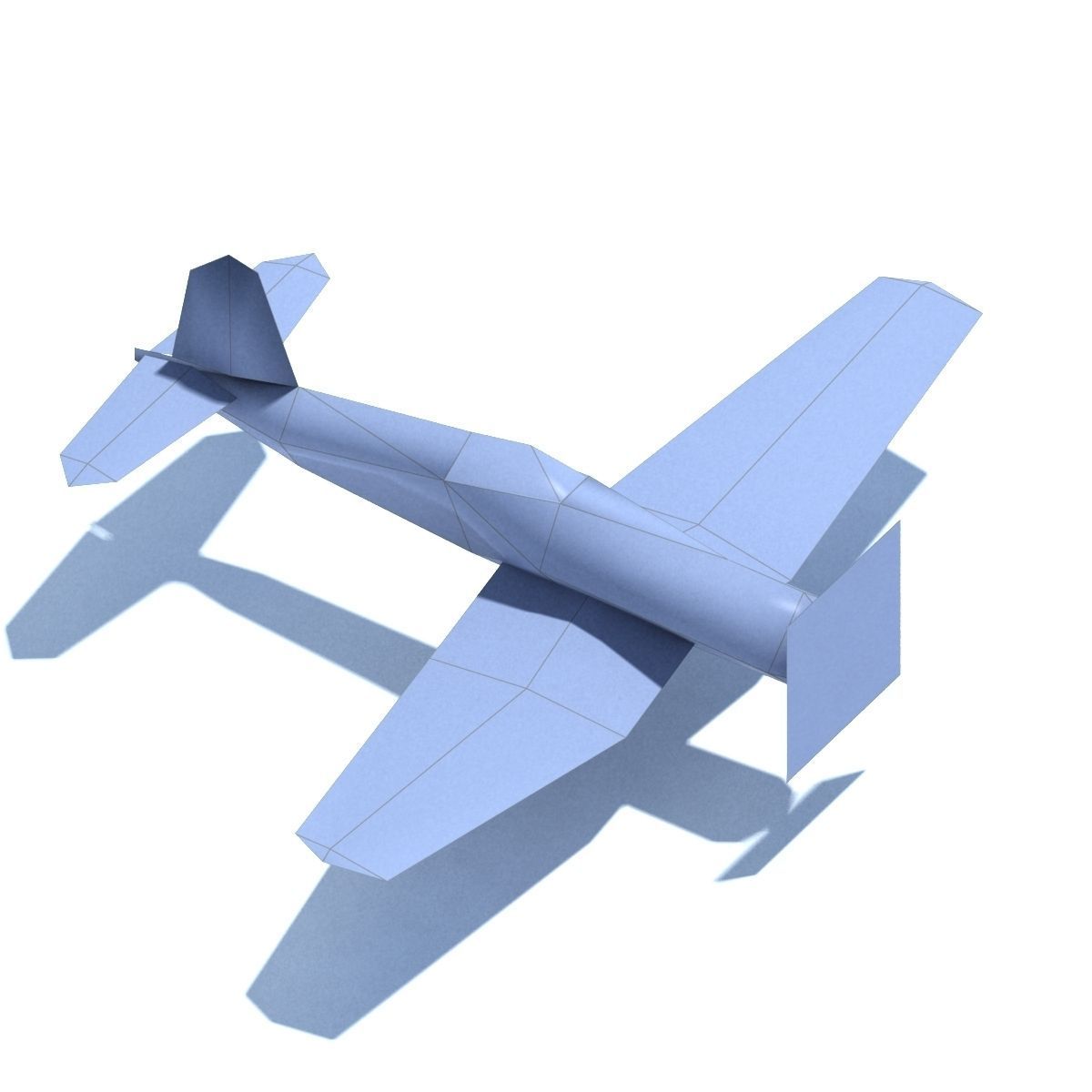 Air Plane Pack 9 Models With LODs Low-poly 3D model_18