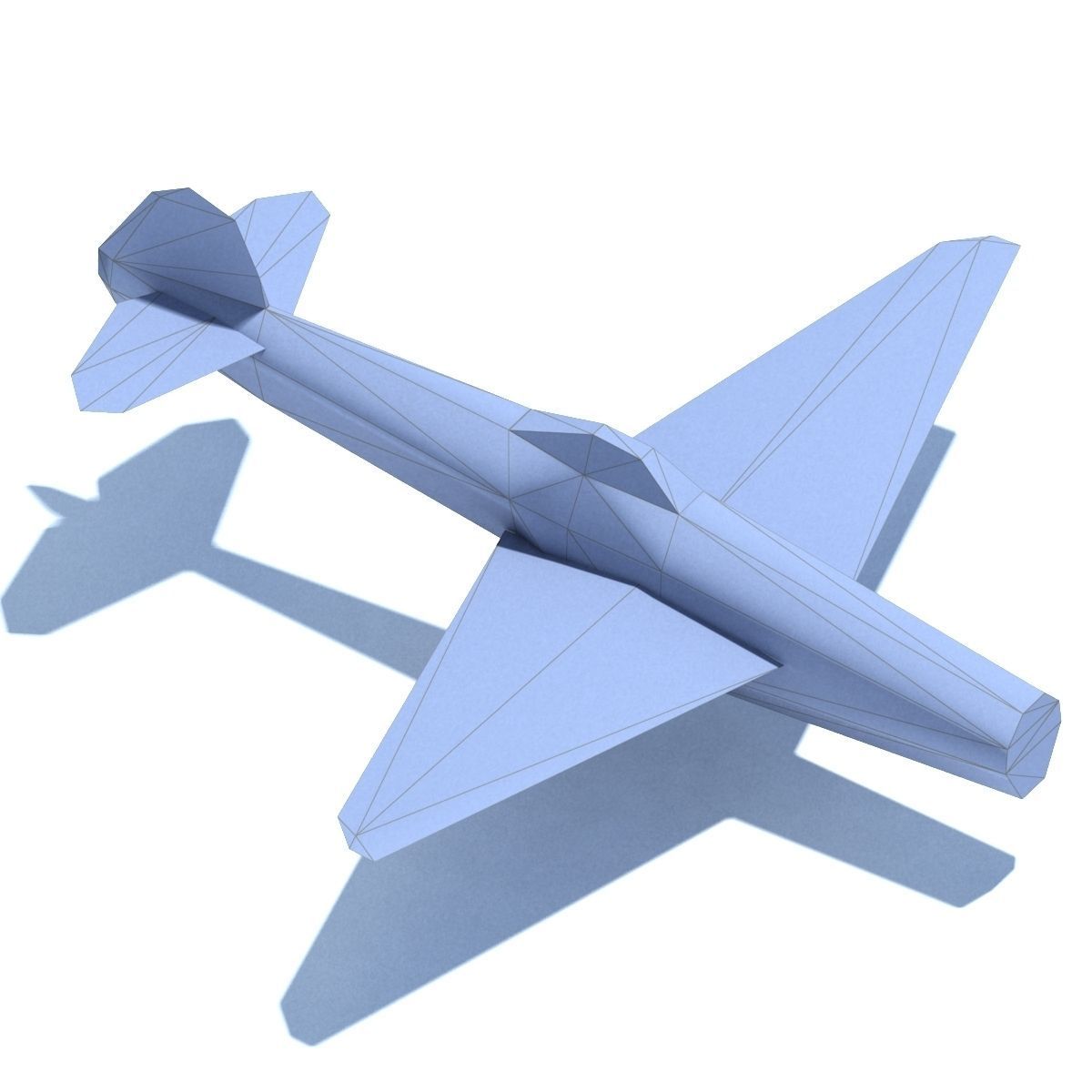 Air Plane Pack 9 Models With LODs Low-poly 3D model_30