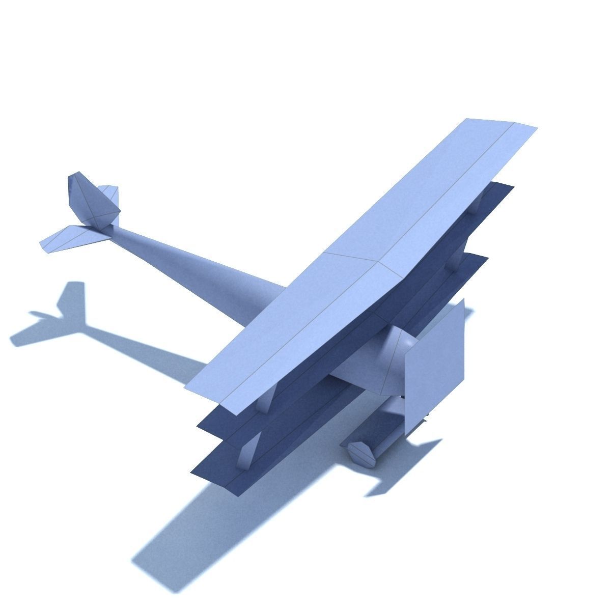 Air Plane Pack 9 Models With LODs Low-poly 3D model_8