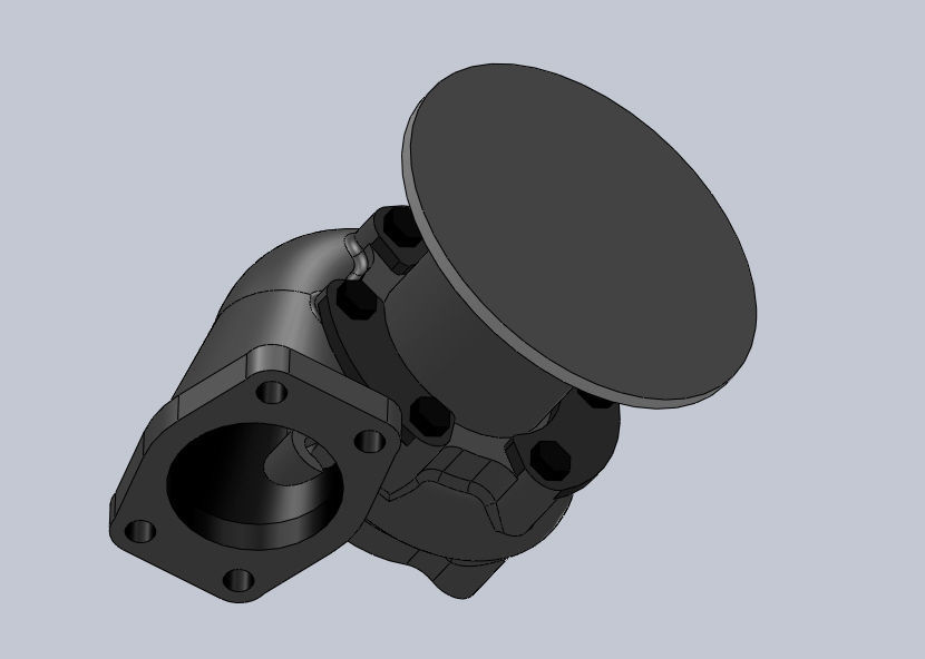 Turbo  KKK26   Free 3D print model_2