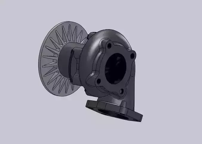 Turbo  KKK26   Free 3D print model