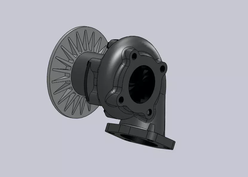 Turbo  KKK26   Free 3D print model_0