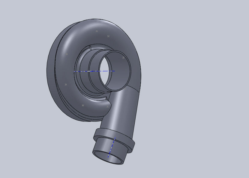 Turbo  KKK26   Free 3D print model_1