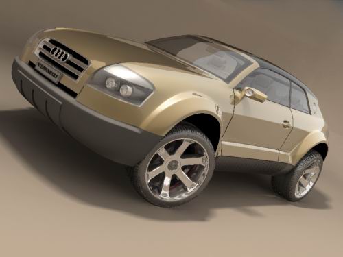 Audi Steppenwolf 3D model_2