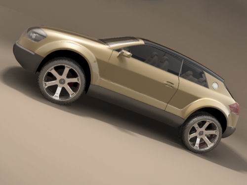 Audi Steppenwolf 3D model_3