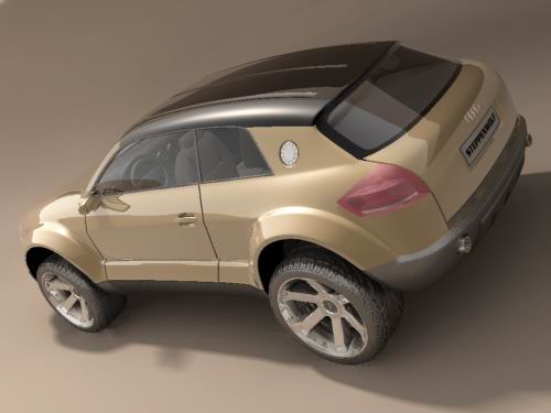 Audi Steppenwolf 3D model_5