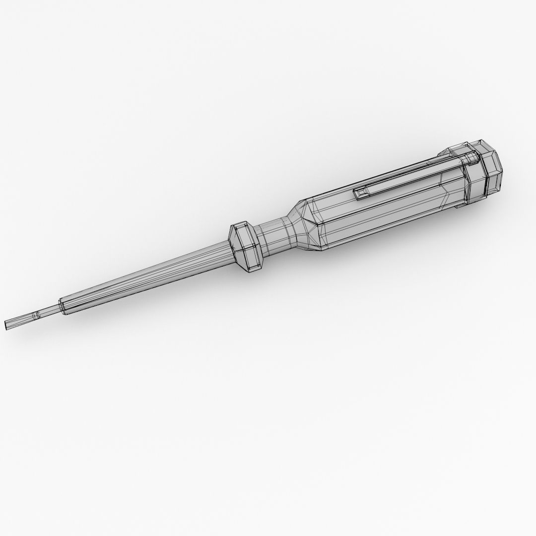 Probe Screwdriver 3D model_4