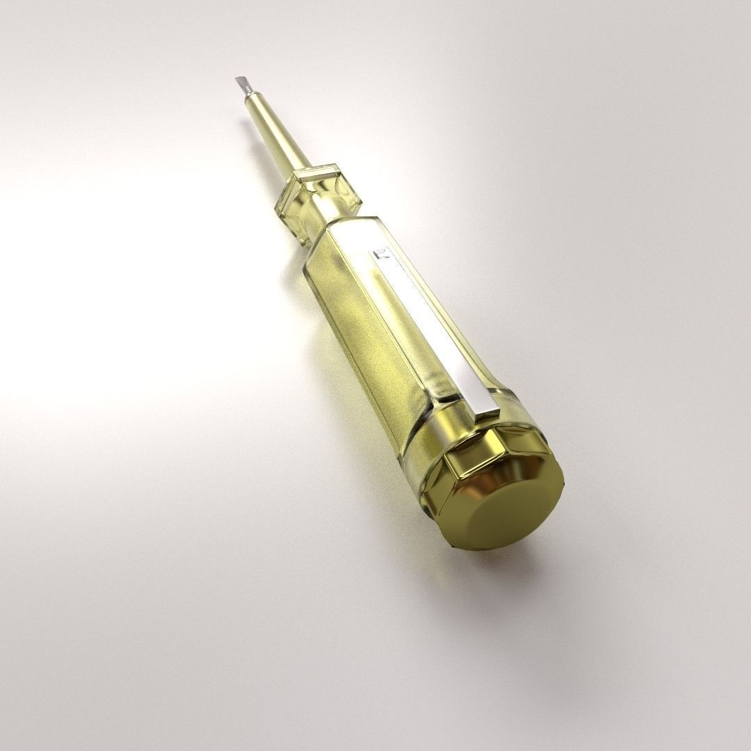 Probe Screwdriver 3D model_1