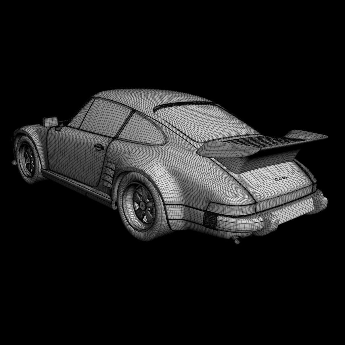 Porsche 911 Slantnose 3D model_16