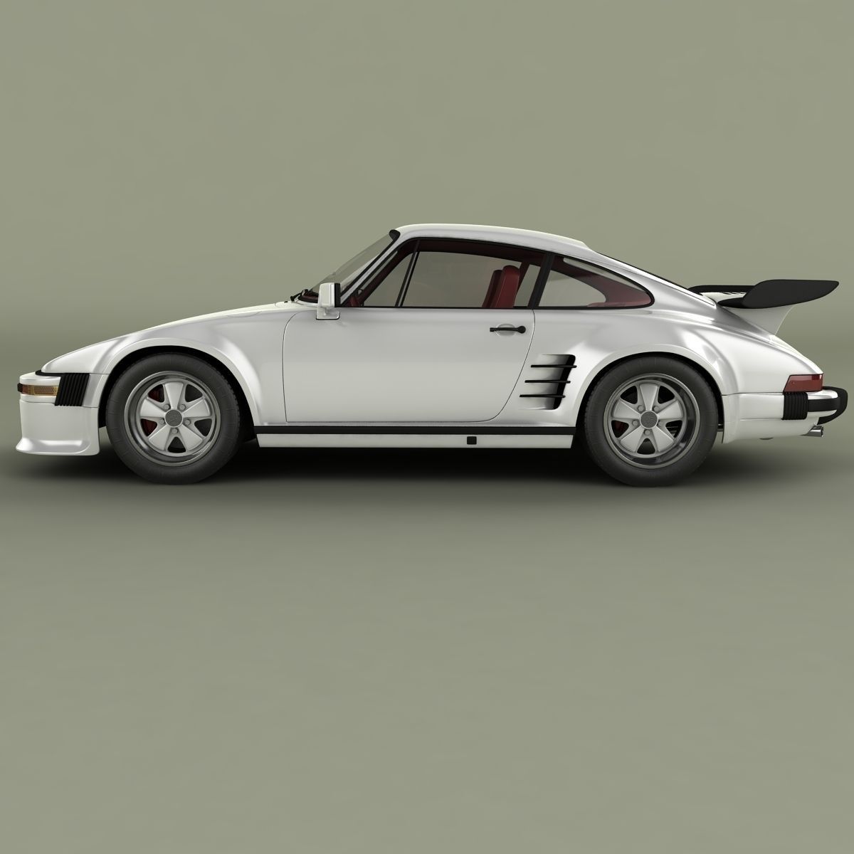 Porsche 911 Slantnose 3D model_1