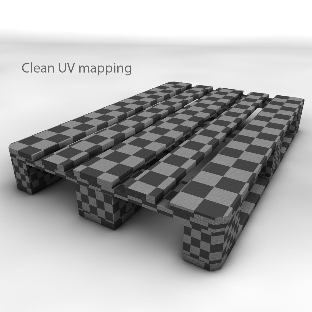 Euro palette 3D model_4