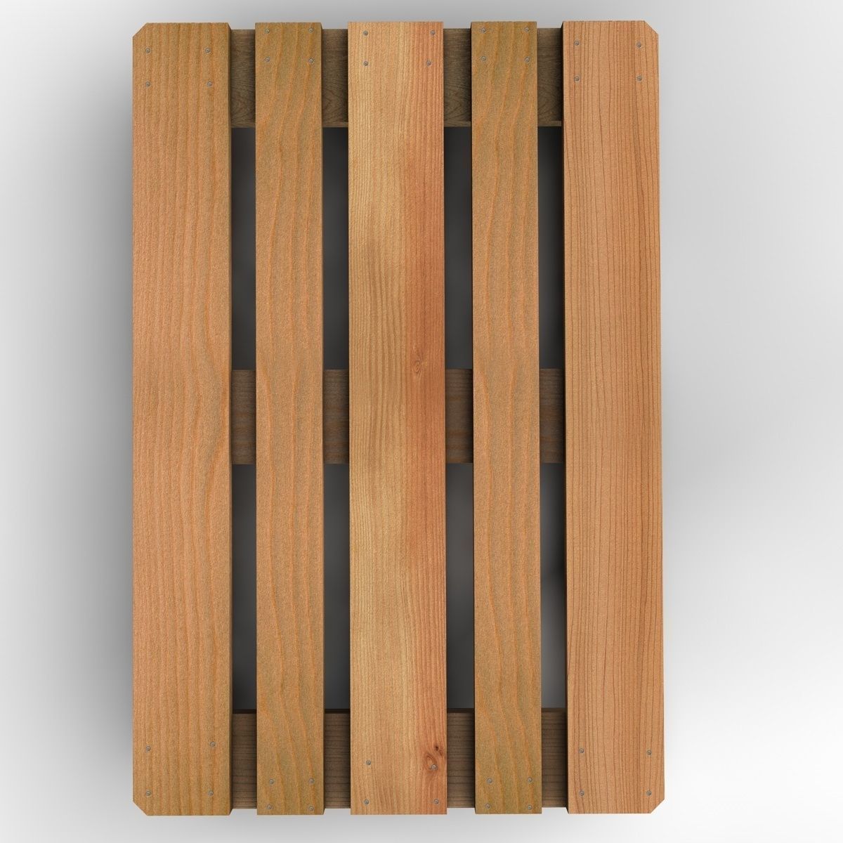 Euro palette 3D model_5