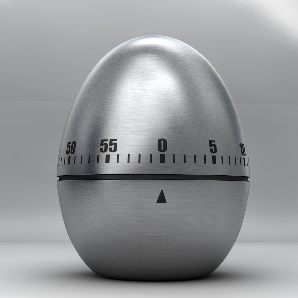 Rigged Egg timer 3D model_12