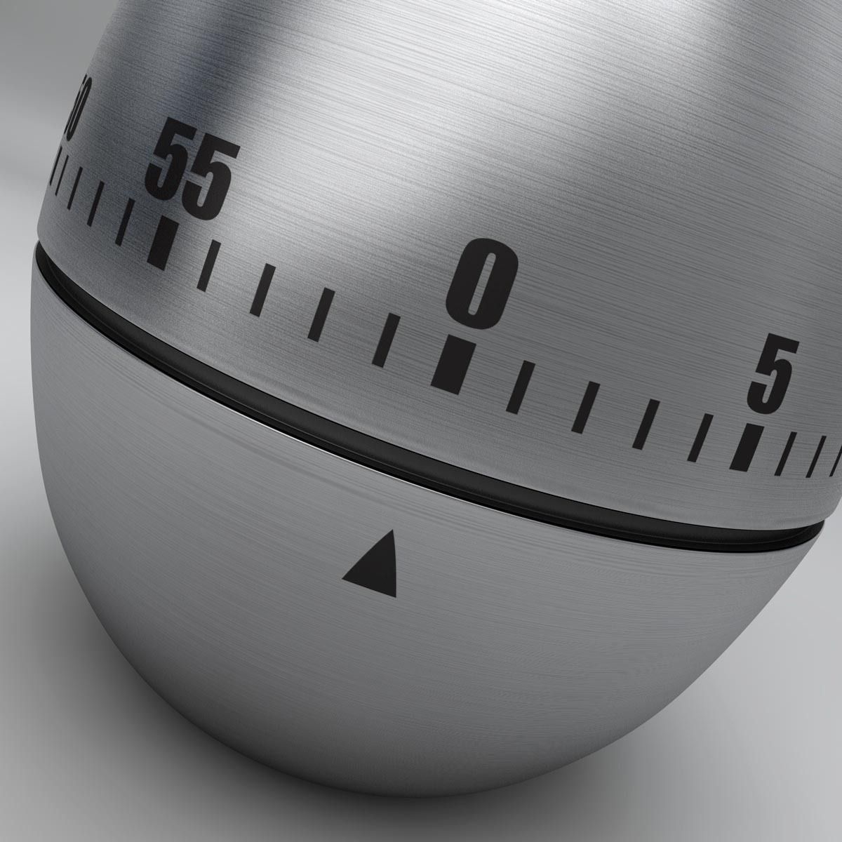 Rigged Egg timer 3D model_4