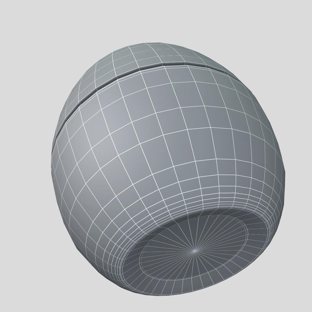 Rigged Egg timer 3D model_7