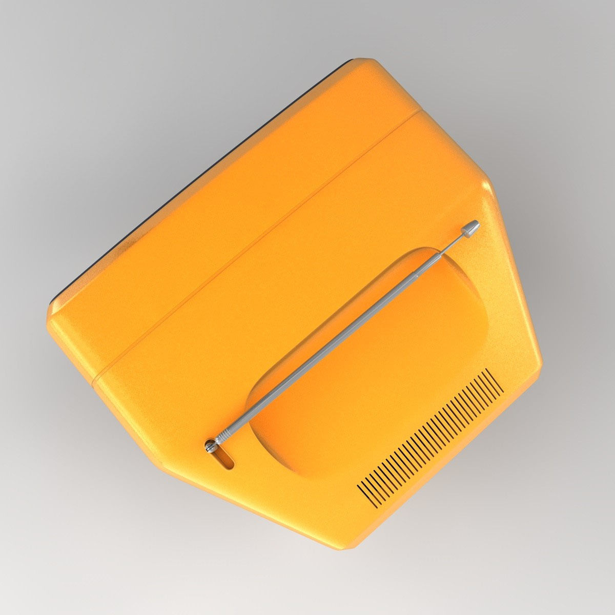 Retro TV 3D model_21