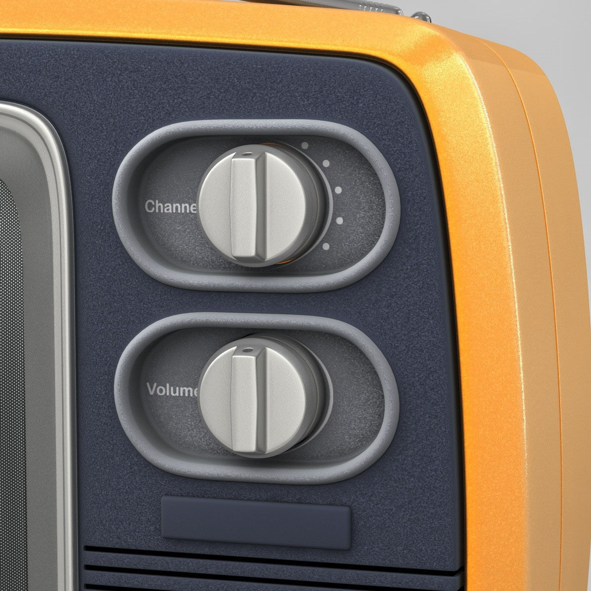 Retro TV 3D model_20