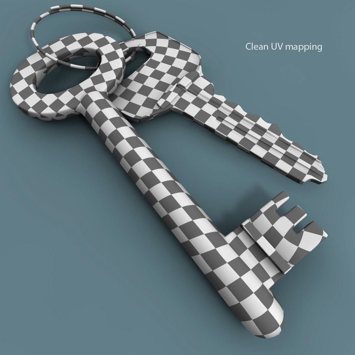 Two Keys 3D model_12