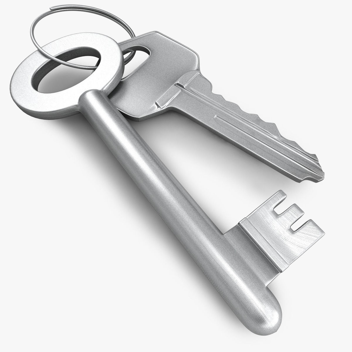 Two Keys 3D model_11