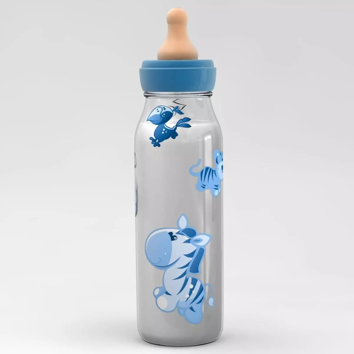 Baby bottle 3D model_0