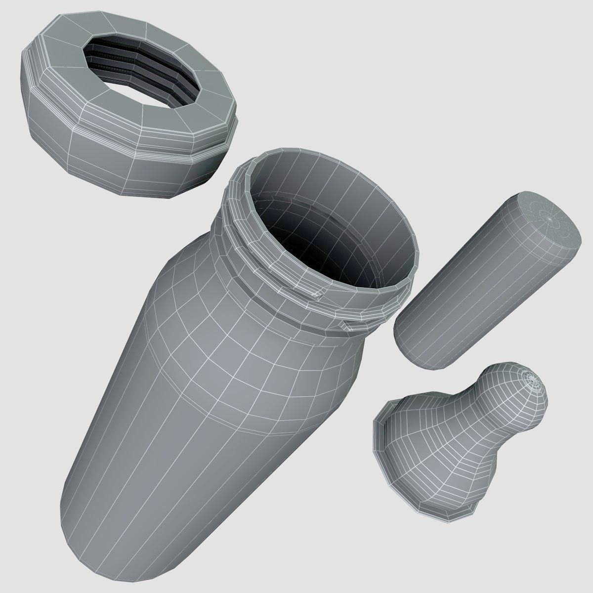 Baby bottle 3D model_6
