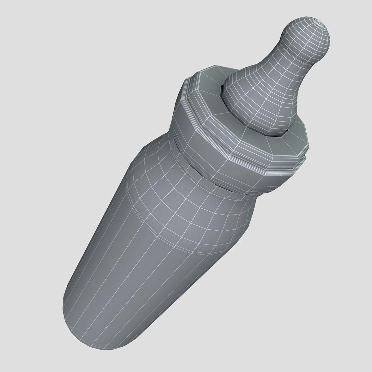 Baby bottle 3D model_8