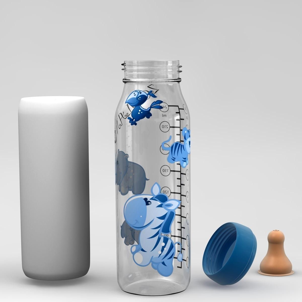 Baby bottle 3D model_1