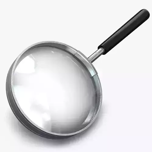 Magnifing glass 3D model