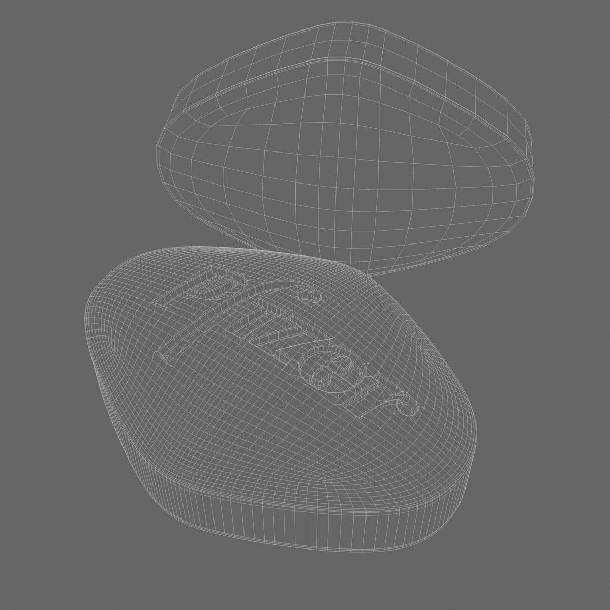 Viagra pill 3D model_2