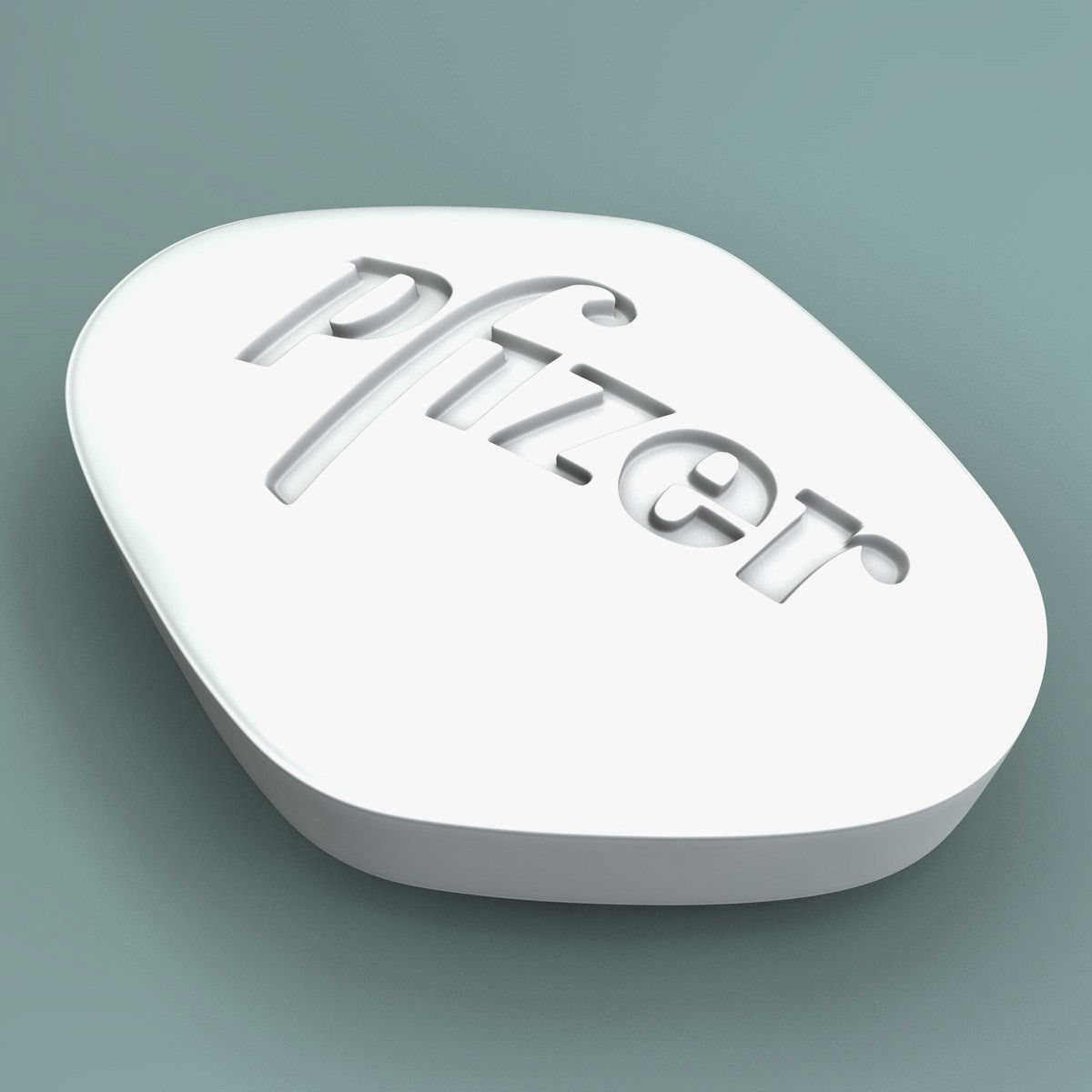 Viagra pill 3D model_10
