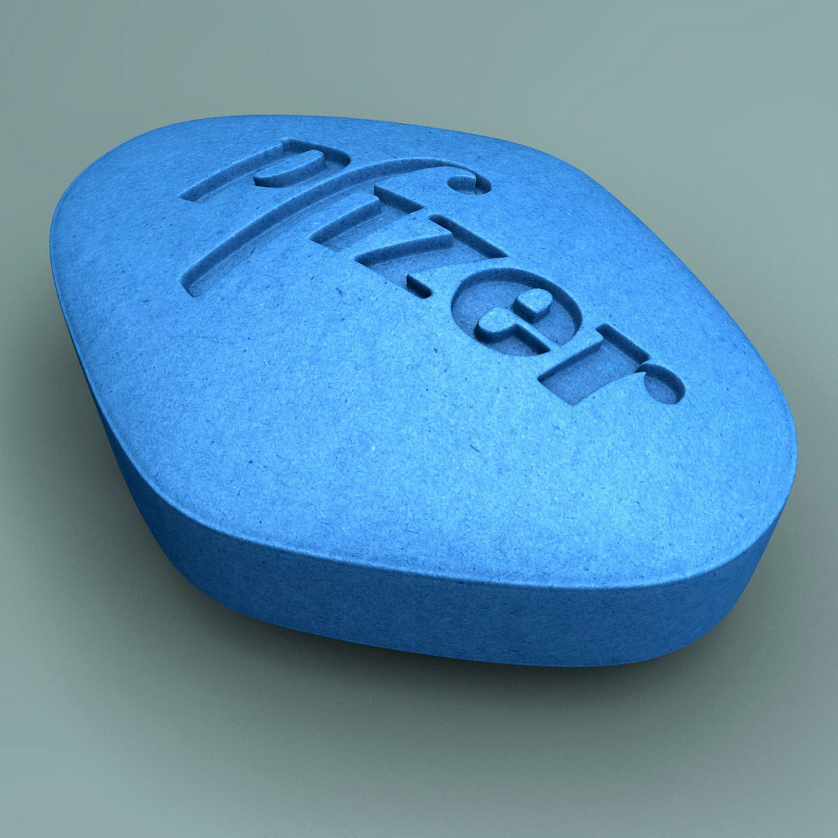 Viagra pill 3D model_4