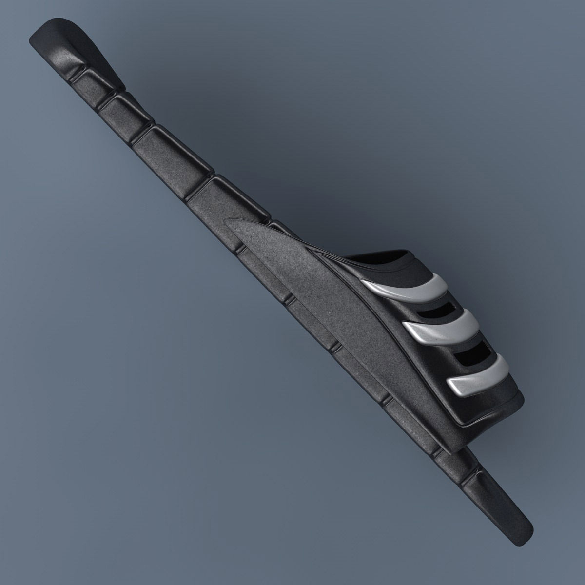 Sandal pair of slide sandals 3D model_2