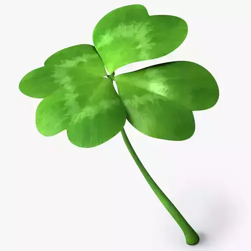 Four Leaf Clover 3D model