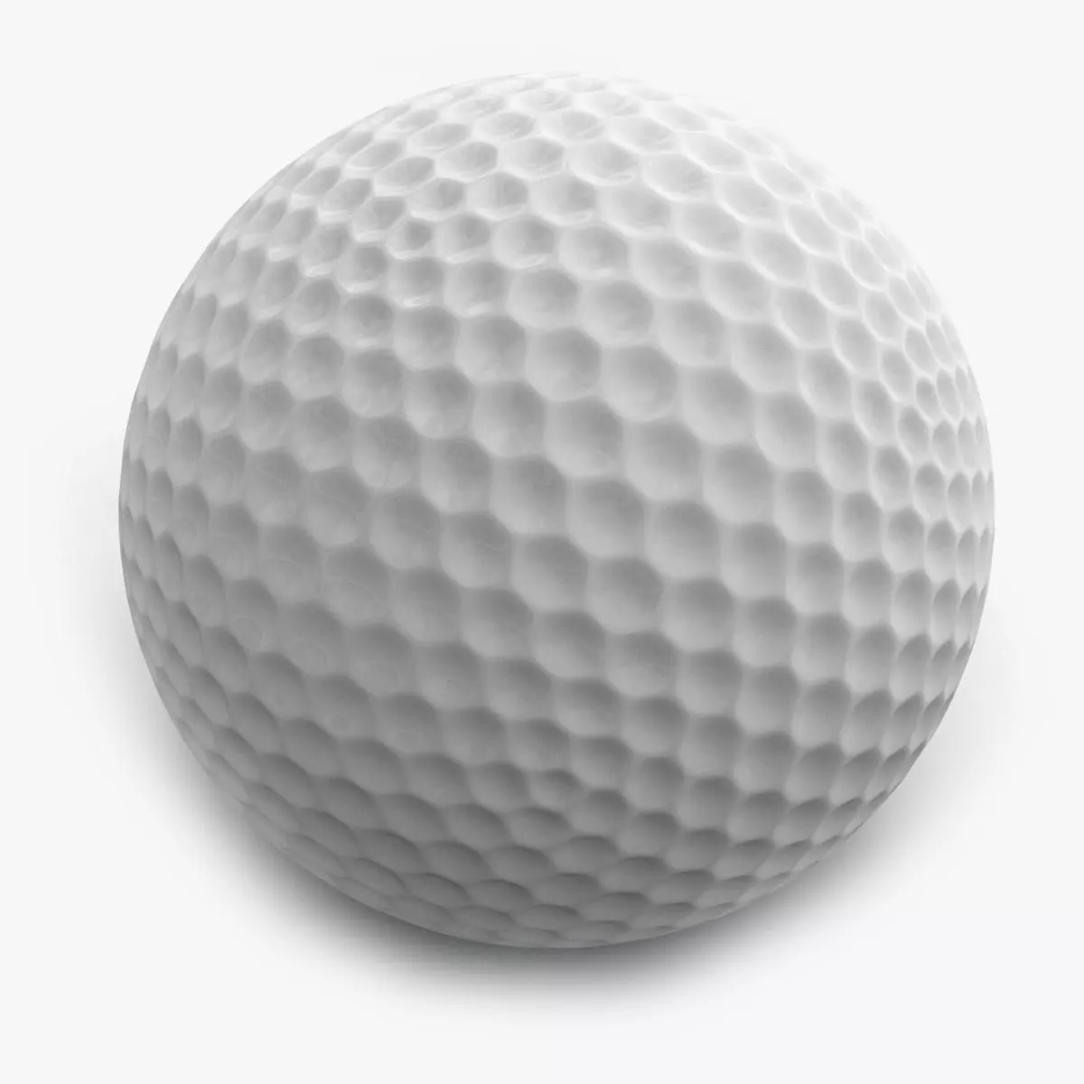 Golf ball 3D model_0
