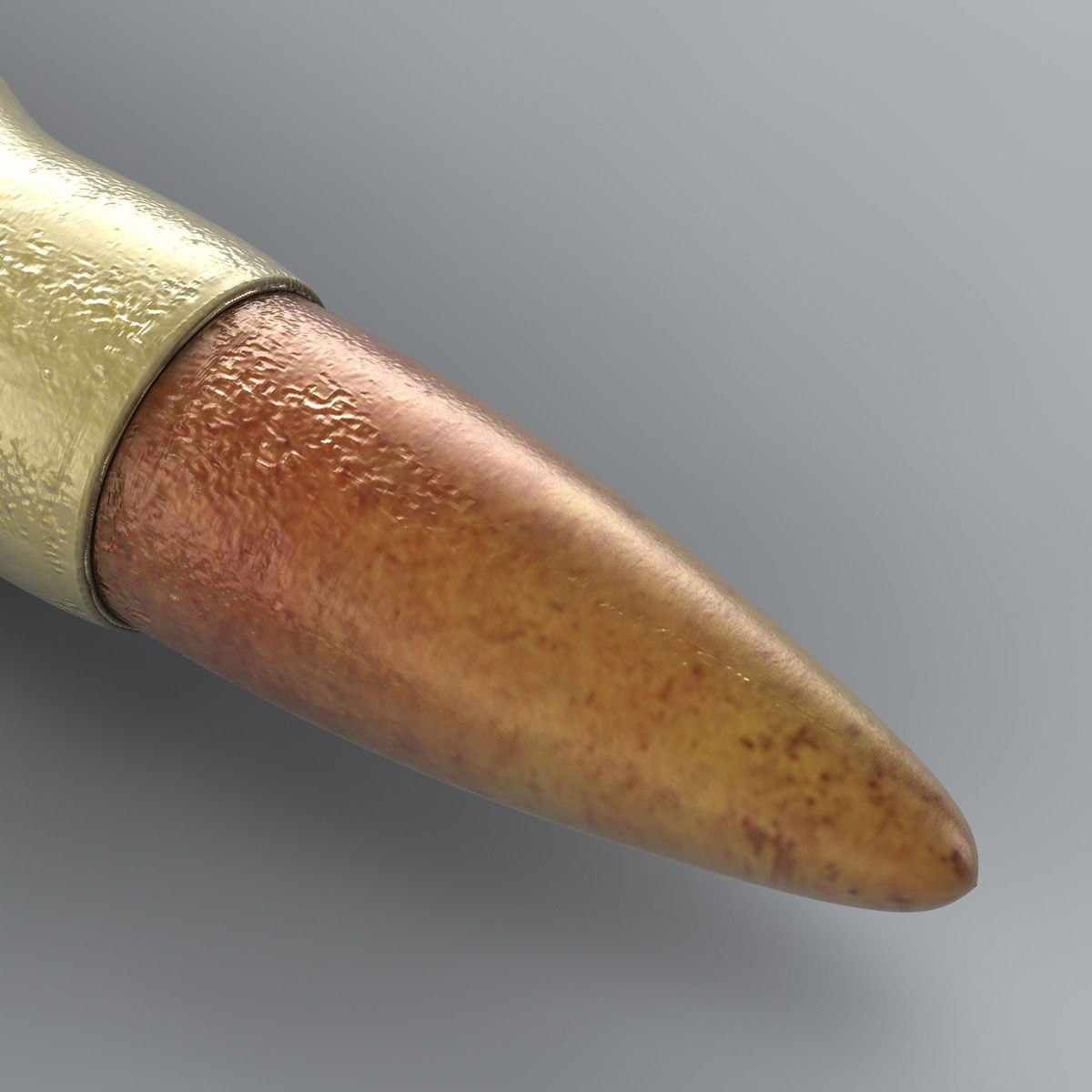 Gun Bullet 3D model_6