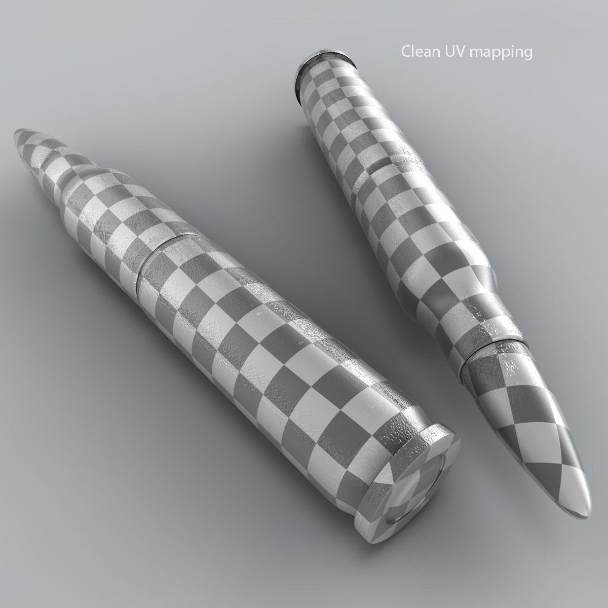 Gun Bullet 3D model_3