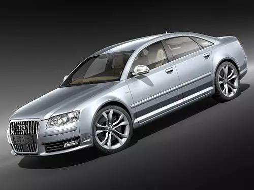 Audi S8 2009 3D model