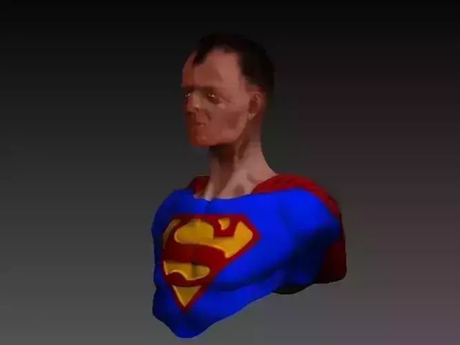 uncle superman 3D model