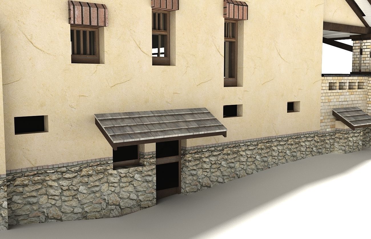 Family House 3D model_6