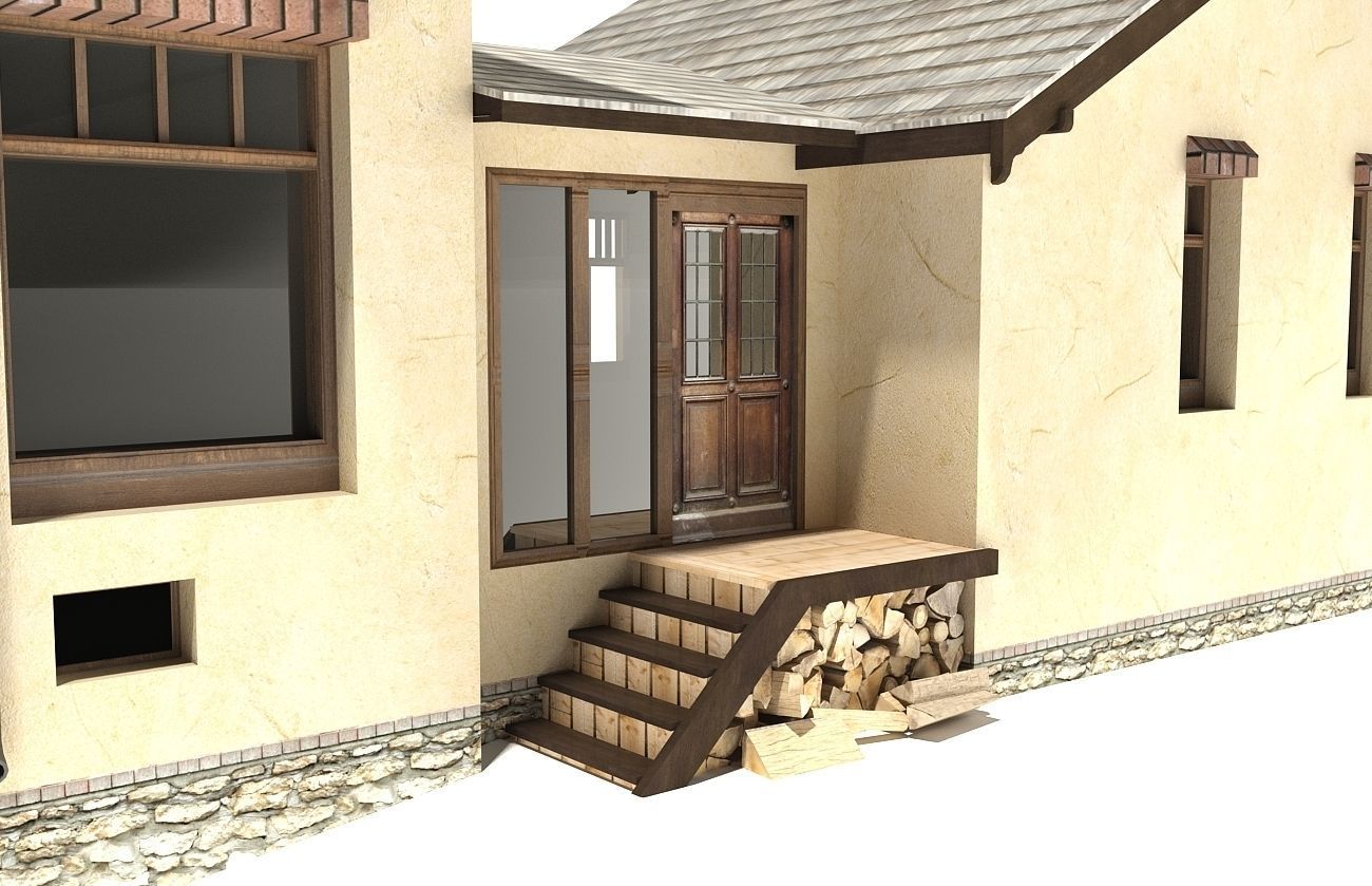 Family House 3D model_5